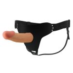 17,5 cm Belden Bağlamalı İçi Boş Protez Penis - Görsel 3