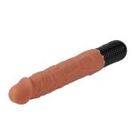 10 Titreşim Fonksiyonlu 17,5 cm Realistik Vibratör Gerçekci Penis Dildo - Görsel 4