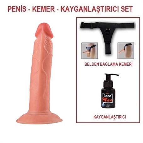 19-cm-belden-baglamali-realistik-vantu-e5bb-4 19 cm Belden Bağlamalı Realistik Vantuzlu Testissiz Dildo Penis - Görsel 1