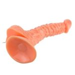 19 cm Belden Bağlamalı Gerçekçi Titreşimli Dildo Vibratör Penis Set - Görsel 5