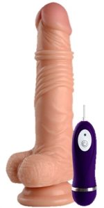 19 cm Belden Bağlamalı Titreşimli Realistik Dildo Penis Set - Görsel 7