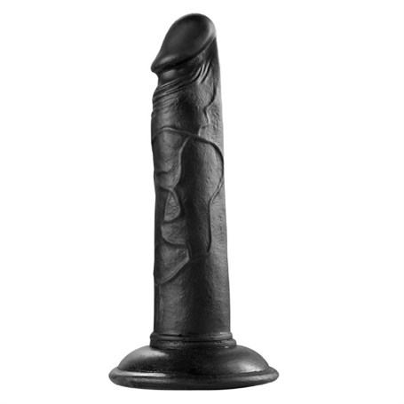19-cm-realistik-vantuzlu-testissiz-zen-4283-a 19 cm Realistik Vantuzlu Testissiz Zenci Dildo Penis - Görsel 1