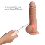 19 cm Uzaktan Kumandalı Titreşimli Realistik Penis - Big Detective - Görsel 2