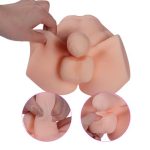 2 İşlevli Realistik 9 cm Penisli Erkek Kalça - Görsel 5