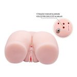 2 işlevli Ses Özellikli Titreşimli Realistik Kalça Suni Anal & Vajina - Görsel 3