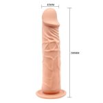 20 cm Belden Bağlamalı Realistik Vantuzlu Dildo Penis Set - Görsel 5