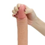 20,3 cm Belden Bağlamalı Oxford İçi Boş Strapon Dildo - Görsel 4