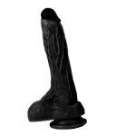 20,5 cm Belden Bağlamalı Realistik Dildo Zenci Penis Set - Görsel 4