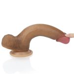 20,5 cm Yeni Nesil Teknolojik Realistik Melez Penis Dildo - Görsel 2