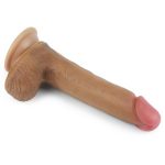 20,5 cm Yeni Nesil Teknolojik Realistik Melez Penis Dildo - Görsel 3