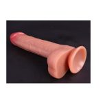 21 cm Manyetik Şarjlı Çift Katmanlı Uzaktan Kumandalı Titreşimli Silikon Penis - Görsel 5