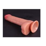 21 cm Belden Bağlamalı Manyetik Şarjlı Çift Katmanlı Uzaktan Kumandalı Titreşimli Silikon Penis - Görsel 5
