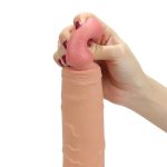 21,5 cm Belden Bağlamalı Oxford İçi Boş Strapon Dildo - Görsel 4