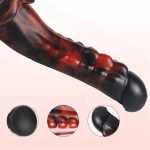 21,5 cm Gerçekçi Kalın Dildo Penis - Monster43 - Görsel 2