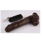 21,5 cm Belden Bağlamalı Gerçekçi Titreşimli Melez Dildo Vibratör Penis - Görsel 3