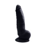 21,5 cm Belden Bağlamalı Realistik Vantuzlu Zenci Dildo Penis - Görsel 2