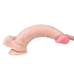 22 cm Realistik Vantuzlu Dildo Penis - Görsel 4