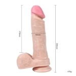 22 cm Belden Bağlamalı Realistik Vantuzlu Dildo Penis - Görsel 5