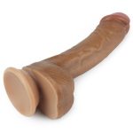 21 cm Belden Bağlamalı Çift Katmanlı Melez Realistik Penis + Kemer + Kayganlaştırıcı Hediyeli - Görsel 5