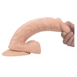 24 cm Vantuzlu Realistik Penis Anal Vajinal Dildo - Görsel 2