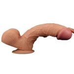 24,5 cm Belden Bağlamalı Gerçekçi Kalın Dildo Penis - King Sized - Görsel 3