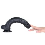 25 cm Belden Bağlamalı Et Dokusunda Süper Realistik Zenci Penis - J. Knight - Görsel 4