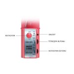 25 cm Oynar Başlı Klitoris Uyarıcılı Teknolojik Vibratör Penis - Görsel 4