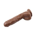 25,5 cm Gerçekçi Kalın Melez Dildo Penis - Alexander Lee - Görsel 4
