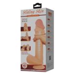 Belden Bağlamalı 26 cm Kıkırdak Yapılı Çift Katmanlı Gerçekçi Dildo Penis - Görsel 2