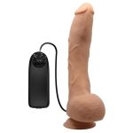 27 cm Titreşimli Gerçekçi Kalın Dildo Penis - Jack - Görsel 2
