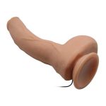 Belden Bağlamalı 27 cm Titreşimli Gerçekçi Kalın Dildo Penis - Jack - Görsel 5