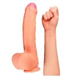 28 cm Belden Bağlamalı Yeni Nesil Çift Katmanlı Realistik Dildo Penis - Görsel 5