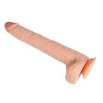 29,5 cm Belden Bağlamalı Gerçekçi Kalın Dildo Penis - Bart - Görsel 3