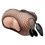 3 Boyutlu 2 İşlevli Titreşimli Suni Vajinal ve Anal Masturbatör - Jessica - Görsel 2