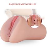 3 Boyutlu Gerçekçi Anal & Vajinal Masturbatör - Linda - Görsel 2