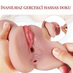 3 Boyutlu Gerçekçi Anal & Vajinal Masturbatör - Linda - Görsel 3