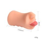 3 Boyutlu Suni Oral Mastürbatör - Jade Tongue - Görsel 5