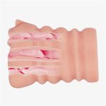 3 İşlevli 3D Realistik Suni Oral Vajinal Anal Mastürbatör - Görsel 5