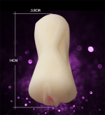 3 Boyutlu Suni Vajina Mastürbatör - HUANZI - Görsel 3