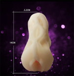 3 Boyutlu Suni Vajina Mastürbatör - SANZI - Görsel 2