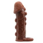 3 cm Uzatmalı Damarlı Penis Kılıfı - Görsel 2