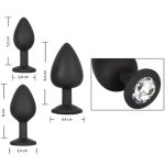 3 Parçalı Mücevherli Anal Plug Seti - Görsel 5