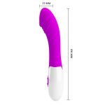 30 Fonksiyonlu G-Spot Teknolojik Titreşimli Vibratör Dildo - Elemental - Görsel 5