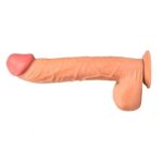 31,5 cm Dev Boy Realistik Vantuzlu Dildo Penis - Görsel 2