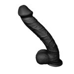 33 cm Belden Bağlamalı Realistik Dev Zenci Penis Set - Görsel 2