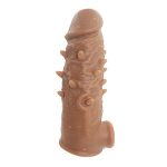 3,5 cm Dolgulu Realistik Penis Kılıfı - Görsel 11