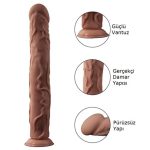35 cm Gerçekçi Uzun & Kalın Dildo Penis - Görsel 5