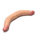 36 cm Çift Taraflı Realistik Dildo Anal Vajinal Penis - Görsel 6