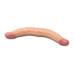 36 cm Çift Taraflı Realistik Dildo Anal Vajinal Penis - Görsel 7