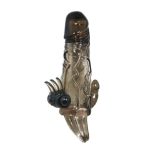 4 cm Uzatmalı Anal Vajinal ve Klitoral Uyarıcılı Titreşimli Penis Kılıfı - Görsel 2